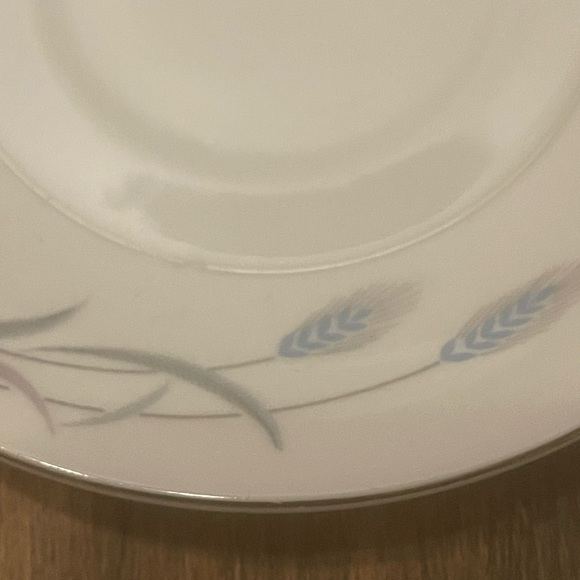 Valmont Dining Vintage Valmont China Royal Wheat Saucers Set Of 4